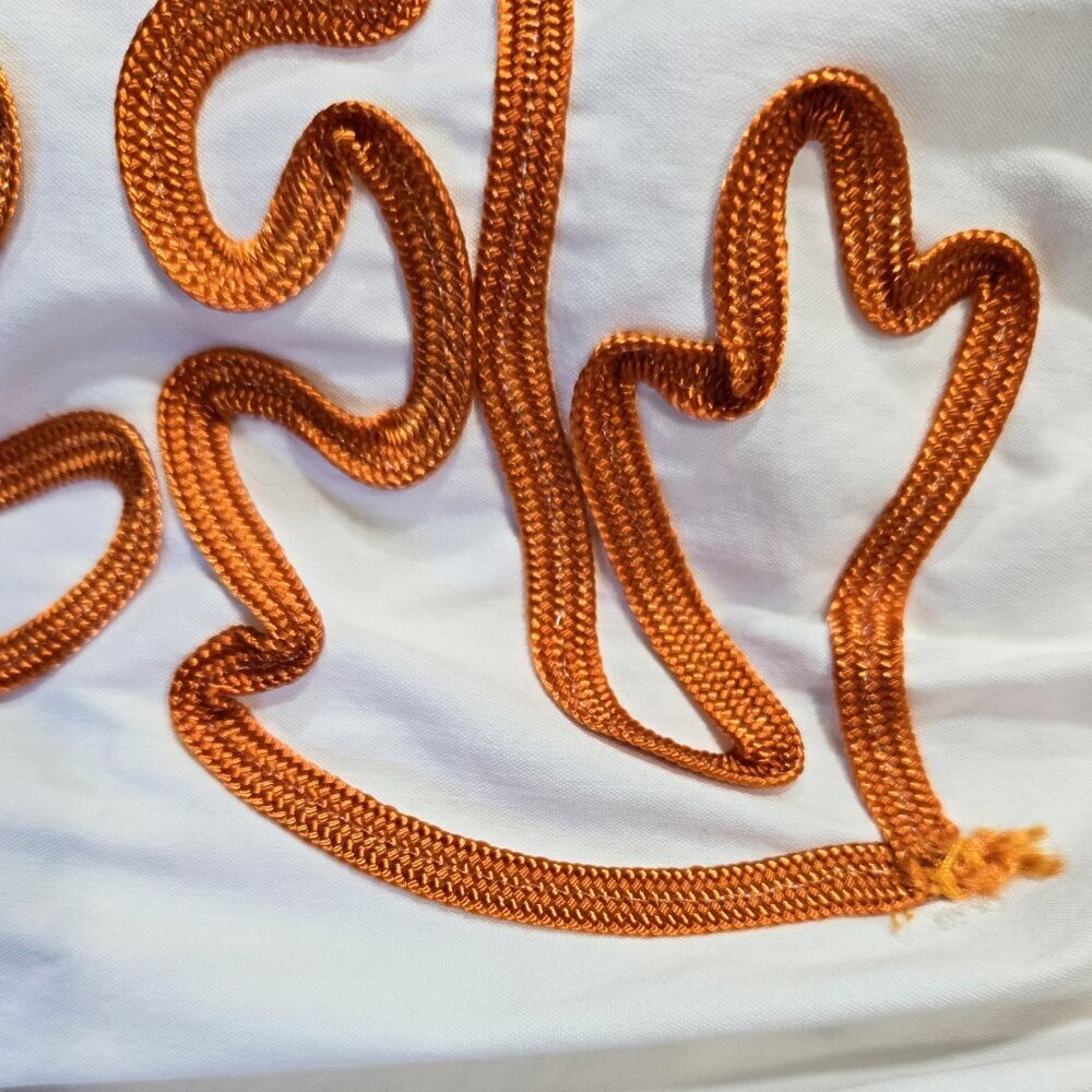 Chico's White Poplin Split Neck Button-Up Shirt E… - image 7